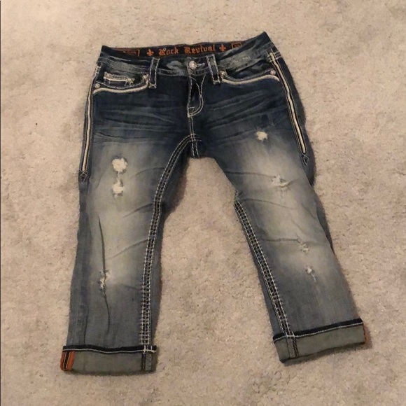 Donna Rock Revival Capris - Picture 3 of 5